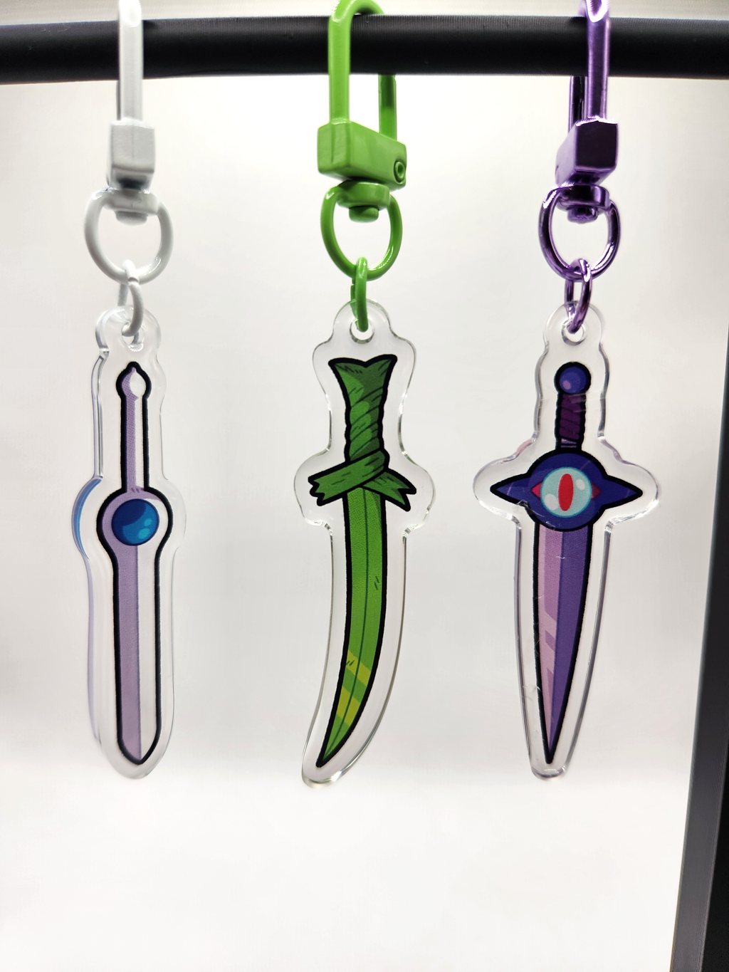 AT Sword Collection Keychains